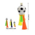 thumbnail image 2 of Soccer Horn Noise Maker for Sports Events, Cheering Props for Games and Concerts, Loud Trumpet for Party Atmosphere, Random Mixed Colors Accessories, 2 of 6
