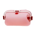 thumbnail image 3 of Silicone Lunch Box Make Up Pouch Microondas Bolsa de tocador Contenedor de almacenamiento de alimentos plegable Caja de bento para viajar RV Oficina Rosa, 3 of 8