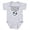 Heather Gray, variant on - Play Soccer Like My Mommy Body Suit - Cute Infant Bodysuit Baby Romper