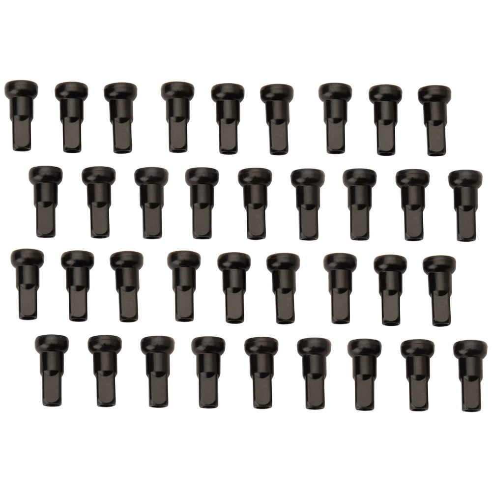 Tusk Impact Wheel Replacement Spoke Nipple Kit Front Black For GASGAS