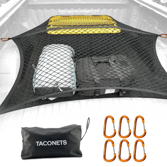 Cargo Net TacoNets, altamente elástico, mejorado, para plataforma de camión