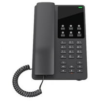Grandstream GHP621W Compact VOIP Hotel Phone with Built in Wi-Fi in Black