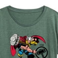 thumbnail image 3 of Marvel Thor - Collegiate - Women's Short Sleeve Graphic T-Shirt, 3 of 5