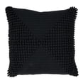 thumbnail image 4 of Saro Lifestyle Textured Woven Diamond Poly Filled Throw Pillow, 4 of 5