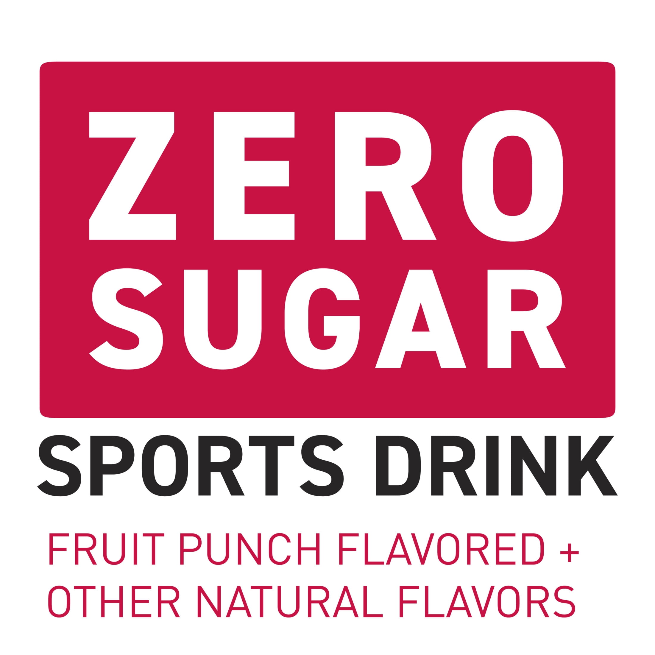 (8 pack) POWERADE Zero Sugar Fruit Punch Electrolyte Sports Drink Bottle, 28 fl oz