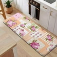 thumbnail image 5 of Pioneer Flower Floral Print Pattern Kitchen Rug Mat,Kitchen Runner Rugs Non Skid Washable,Decorative Kitchen Floor Mats for Kitchen,Sink,Laundry,17"x47.2", 5 of 7