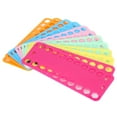 thumbnail image 1 of Embroidery Floss Organizer, Plastic Thread Winding Plate Reusable 20-Holes Thread Winding Board, For Needlework Project DIY Sewing, 1 of 8