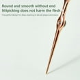 thumbnail image 4 of Stainless Steel Toothpick Dental Floss Recomable For Y Shape Flossing Holder Set Portable ECO-friendly Teeth Cleaning Tools, 4 of 6