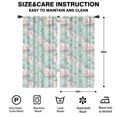 thumbnail image 2 of Blackout Kids Curtains,Pioneer Flower Floral Print Pattern Childrens Insulated Curtains Set Of 2,Bedroom Essentials,Toddler Room Decor 42"x84", 2 of 5