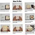 thumbnail image 3 of Smile Toaster, Panda Sandwich Maker Smile Toaster Toast Box Pocket Bread Loaf Bread Mold Making Machine, 3 of 5