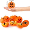 thumbnail image 1 of Decoración de calabazas JanHm 6 piezas 6 cm naranja, 1 of 4