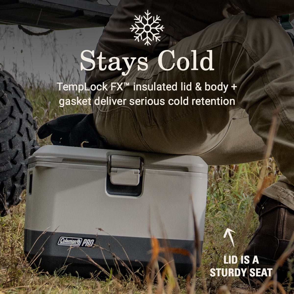 Coleman® Pro 17-Quart Hard Cooler