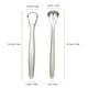 thumbnail image 5 of Juego de 2 Limpiadores de Lengua de Acero Inoxidable - Diseño Ergonómico para una Limpieza Profunda y Frescura Duradera, Incluye Estuche Portátil, Color Plata, 5 of 6