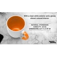 thumbnail image 4 of Bistro Style Large Coffee Mugs 16 oz. Set of 10, Bulk Pack - Perfect for Coffee, Tea, Espresso, Hot Cocoa, Other Beverages - Orange, 4 of 5