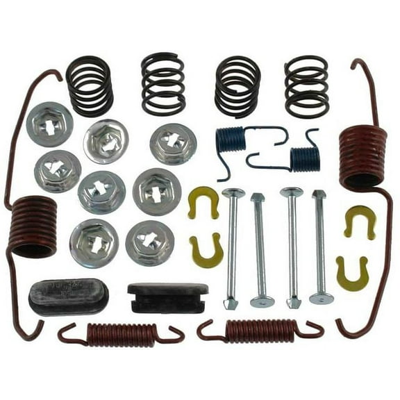 Rear Drum Brake Hardware Kit - Compatible with 1998 - 2002 Chevy Prizm 1999 2000 2001