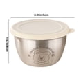 thumbnail image 3 of TIMIFIS Sauce Cup .7oz Spices Dressing Container To Go Reusable Stainless Steel Dipping Condimen Cups For Lunch Bento Box Small Condiment Leakproof Silica Lids New Home Essentials, 3 of 6