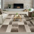 thumbnail image 6 of Modern Geometric Patchwork Area Rug, 2×6/5x7/ 8×10/9×12/ 10×13ft Large Rugs for Living Room, Collection Indoor Rugs for Bedroom, Throw Carpet Floor Decor for Entryway Dining Room Office Nursery, 6 of 8