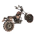 thumbnail image 2 of Vintage Iron Motorcycle Ornament Motorbike Model Hand Made Metal Motorbike Sculpture for Boys, 2 of 15