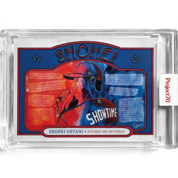 MLB Project70 Baseball Shohei Ohtani Trading Card (#362, By Brittney Palmer)