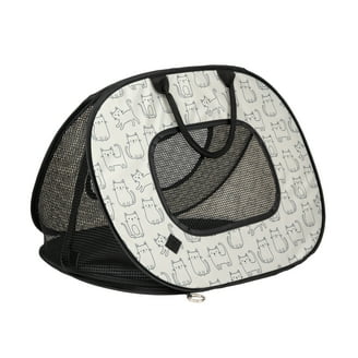 Ritssluiting Veiligheidsring SportPet Designs Sport Pet Opvouwbare Travel Cat Carrier Met Een Waterdicht Bed Voordeur Plastic Carrier Grijs Cm 10064 Cs01 750675137 Katten Bench