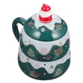 thumbnail image 4 of 1 Set Christmas Coffee Mug Ceramic Santa Tea Cups Ceramic Mug for Daily Use, 4 of 6