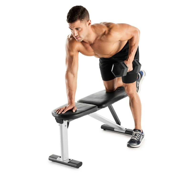 Gold s Gym XR 6.0 Adjustable Weight Bench with Exercise Chart