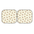 thumbnail image 3 of Uemuo Kawaii Bear Printed 2 PCS Car Windshield Sun Shade, Auto Sun Heat and UV Rays Blocker, Foldable Automotive Front Window Sunshade Protector, 3 of 7