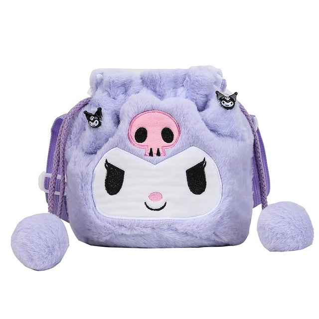 Sanrio Melody-mochila De Peluche para niños, morral De Peluche De My Melody, bolsa De hombro, regalos De vacaciones