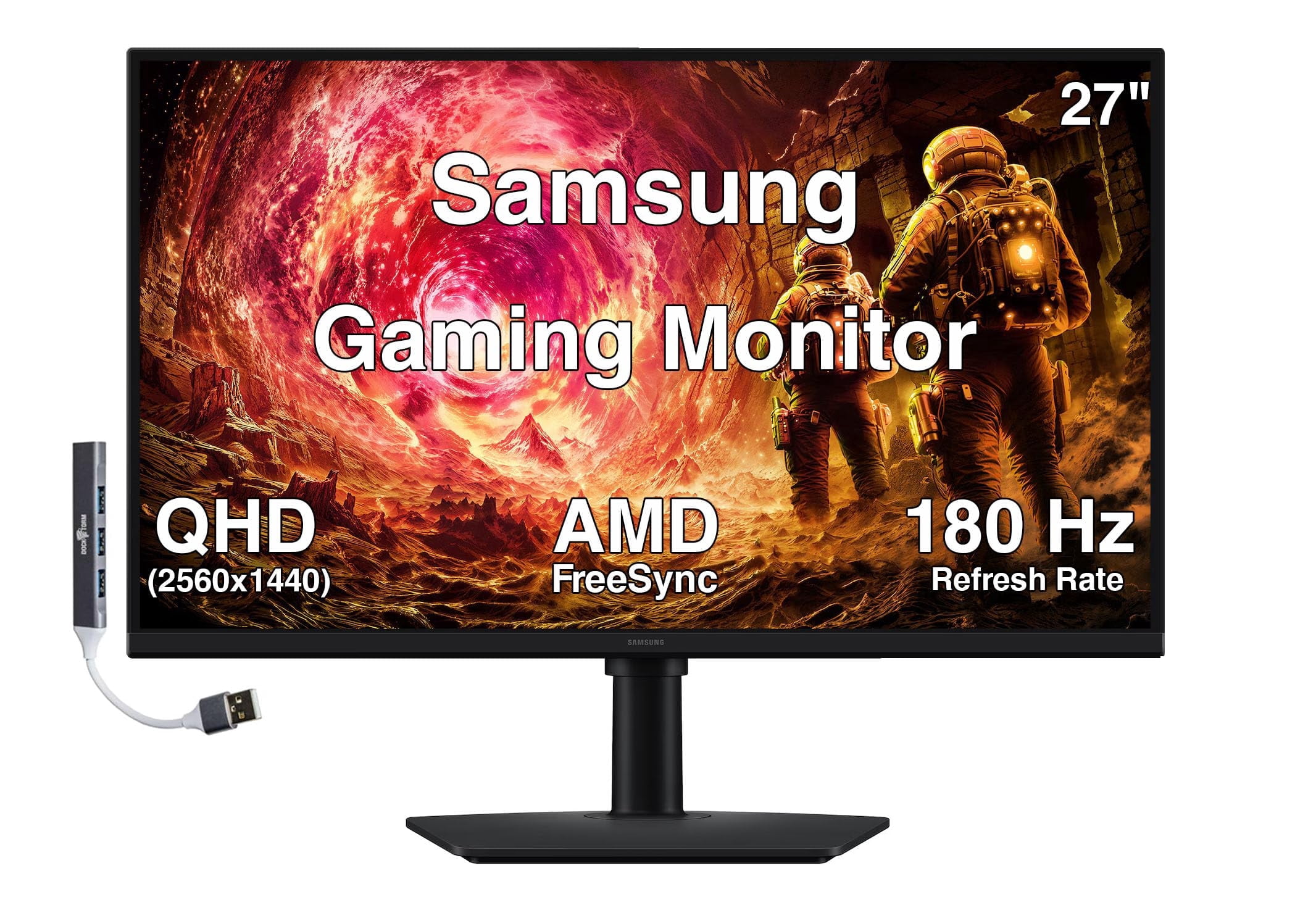 HP X32 QHD Gaming Monitor 31.5