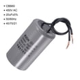 thumbnail image 4 of Capacitor de arranque cilíndrico CBB60 Uxcell 75x42mm 20uF 450V CA 50/60Hz 2 Cables, 4 of 6