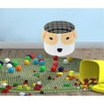 thumbnail image 2 of Jessar - Round Ottoman / Footstool with Storage For Children, From The Diego Collection, Dog Pattern, 2 of 2