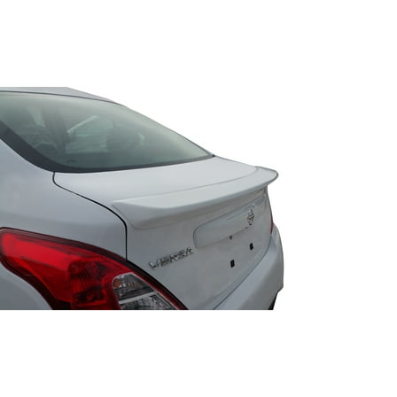Factory Style Spoiler made for the 2012 - 2018 Nissan Versa Painted in the Factory Paint Code of Your Choice 516 QM1