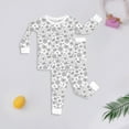 thumbnail image 2 of Byoo Nightwear Set for Toddler Boy Kid DIY Hand Painted Colouring Tee Trousers Homewear Set Soft Cute Kids Sleepwear Outfit, 2 of 4