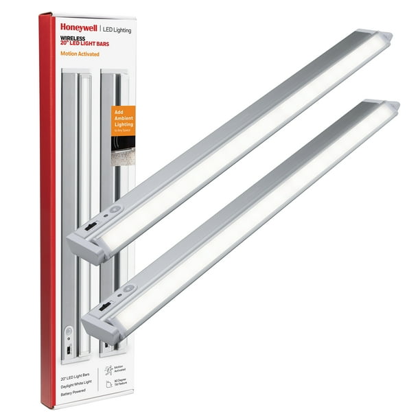 Honeywell Wireless Motion Sensor Adhesive LED Lighting, 20" Light Bars