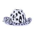 thumbnail image 4 of Sombrero de vaquero occidental Transpirable con cordón Cuerda Disfraces Sombreros para el sol Sombrero de para mujeres Hombres Hugo Sombrero de vaquero, 4 of 8