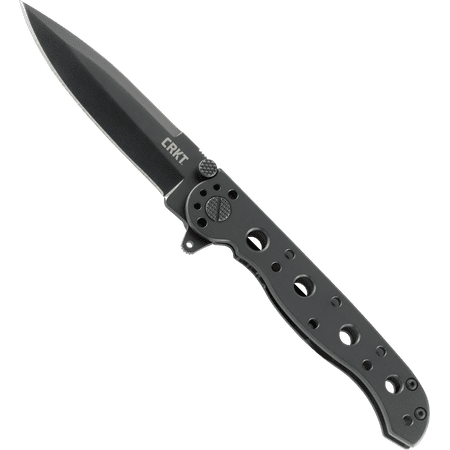 CRKT M16-01KS EDC Folding Pocket Knife: Everyday Carry, Black Blade, Frame Lock, Stainless