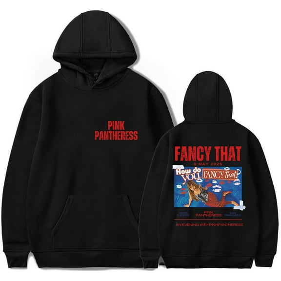PinkPantheress Album Fancy That Hoodie Men's Hip Hop Printing Pullover Hooded Sweatshirts