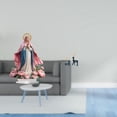 thumbnail image 2 of Escultura de escena de con estatua de ciervo y reno, figura decorativa de mesa con base de resina acrílica. Ideal para sala de estar, dor, 2 of 8