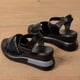 thumbnail image 5 of Zapatos de verano para mujer, sandalias informales para mujer, sandalias planas con tacón de cuña y hebilla Wmkox8yii nm10437, 5 of 7