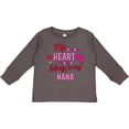 thumbnail image 3 of Inktastic My Heart Belongs to My Nana Boys or Girls Long Sleeve Toddler T-Shirt, 3 of 5