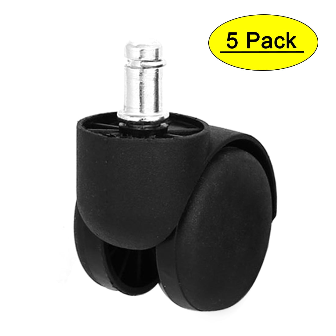 Set of 3.Office Chair 2/5 inch Thread Stem Connector Swivel Caster Wheel 