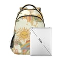 thumbnail image 7 of FORMRS Kids School Backpack Elementary Student Unisex Travel Bookbag with Reflective Stripes, Beige Clouds, 7 of 7