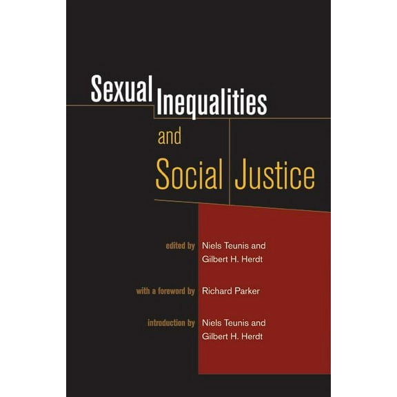 Sexual Inequalities and Social Justice (Edition 1) (Paperback)
