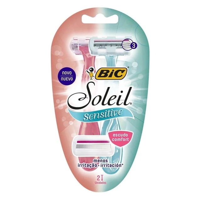 Rastrillo Bic Soleil sensitive 2 pzas