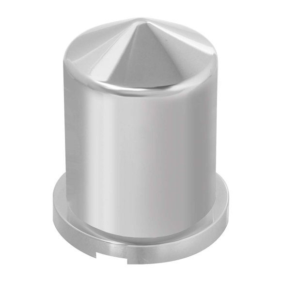 Grand General 10141SP Couvercle d'Écrou en Plastique Chromé Pointu avec Bride, Ensemble de 10
