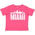thumbnail image 3 of Inktastic Miami Skyline Grunge Boys or Girls Toddler T-Shirt, 3 of 5