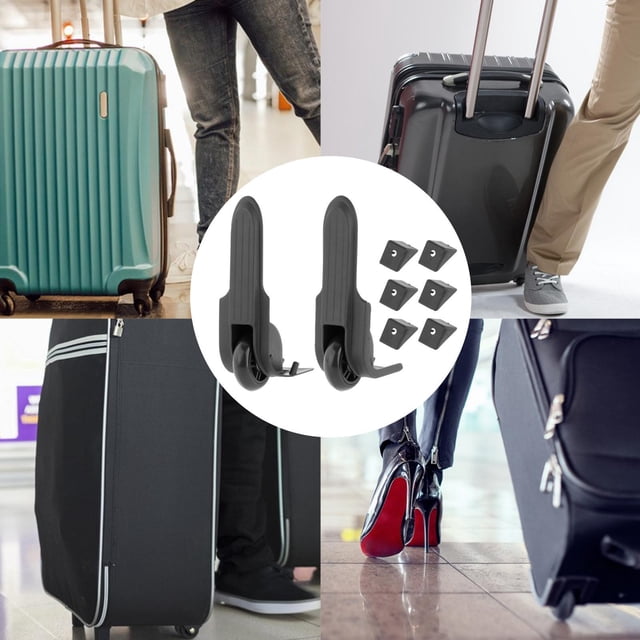 Luggage Wheel Suitcase Weels Replacement Swivel Wheel Universal