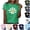 A-Green, variant on HONHUZH Womens Summer Tops Daisy Printed Crew Neck Casual T-shirt Short Sleeve Crew Neck Top