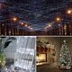 thumbnail image 2 of Cadena de luces LED de 10 metros para uso en exteriores, resistente al agua, con certificación UL, cadena de luces de extremo a extremo para uso en interiores y exteriores, decoraciones de árboles, Ha, 2 of 5