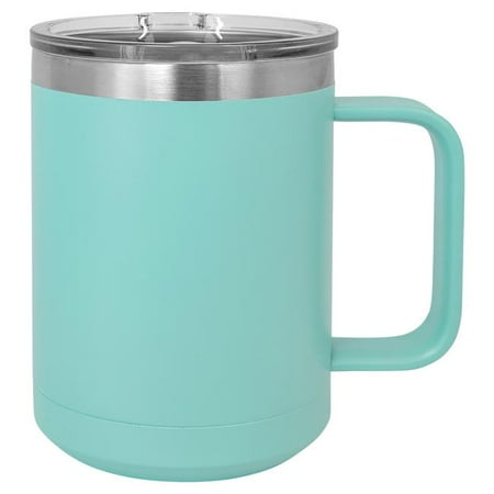 

Maxam JDLCM106 15 oz Stainless Steel Double Wall Vacuum Insulated Mug Teal